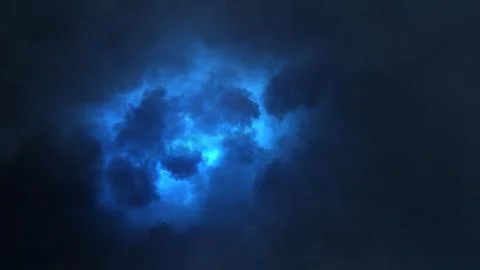 Storm sky Stock Illustration