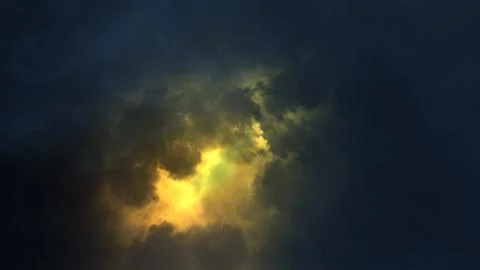 Storm sky Stock Illustration