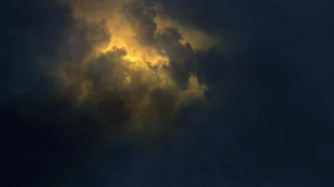 Storm sky Stock Illustration