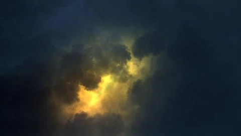 Storm sky Stock Illustration