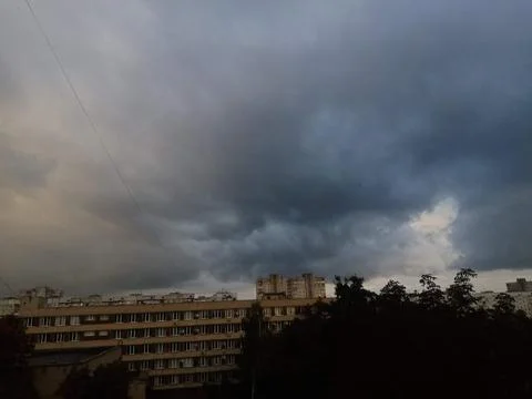 Storm sky Stock Photos