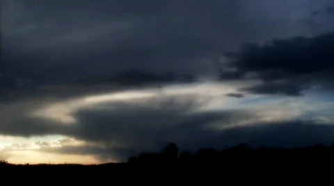Storm time lapse 3 Stock Footage 853390