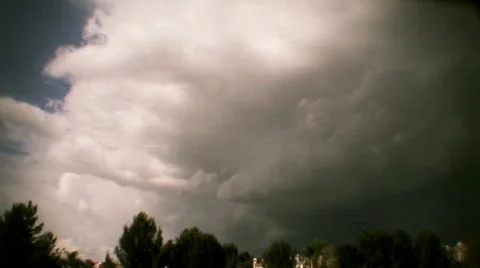 Storm time lapse 4 Stock Footage 853344
