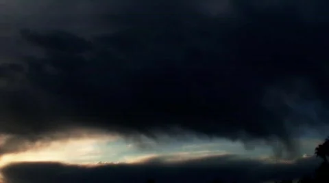 Storm time lapse 4 Stock Footage 853399