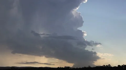 Storm Time-lapse spectacular Stock Footage 57673026