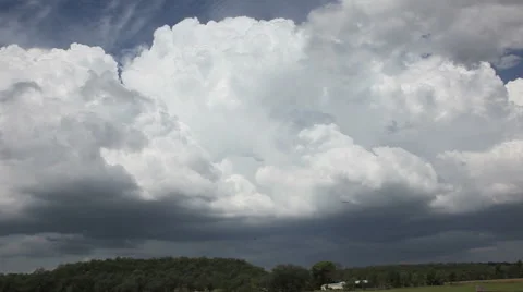 Storm Time lapse with storm clouds Stock Footage 50067706