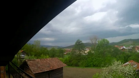 Storm timelaps2 Video stock 81695148