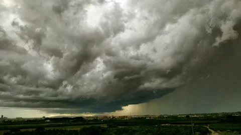 Storm timelapse 스톡 동영상 162253789