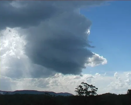 Storm Timelapse Taree Stock Footage 40576793