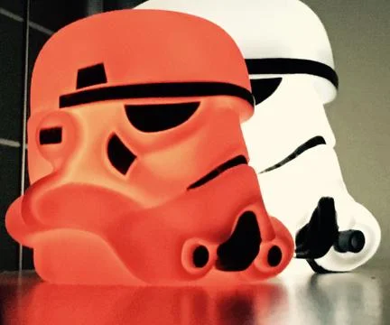 Storm Trooper Lights 스톡 사진