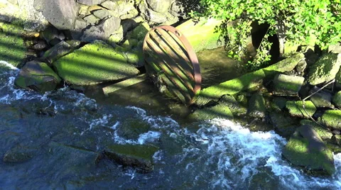 Storm water drain Video stock 60959323