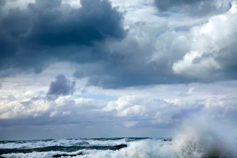 Storm wave Stock Photos
