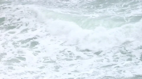 Storm waves and wind Stock Footage 32254736