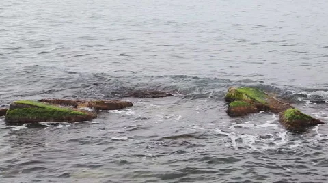 Storm waves Video stock 6624334