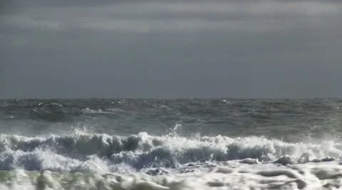Storm waves 스톡 동영상 10591403