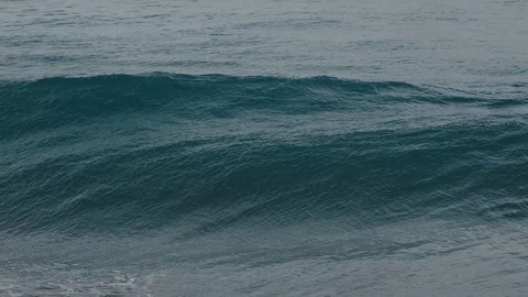 Storm waves in the ocean Stock Footage 75888958