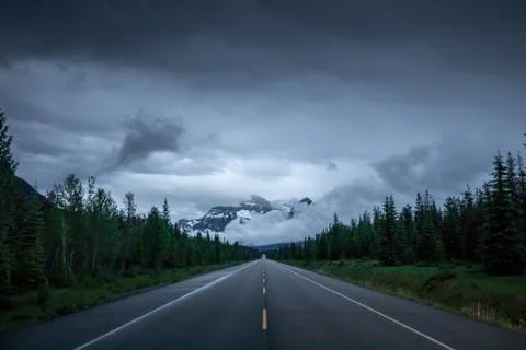 Stormclouds in Alberta Stock Photos