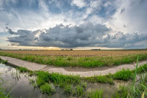 Stormclouds gathering Stock Photos