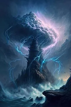 Stormgirdle Stock Illustration