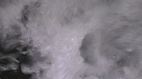 Storming water of the mountain river Stock-Footage 8555786