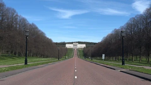 Stormont, Belfast Stock Footage 89582369