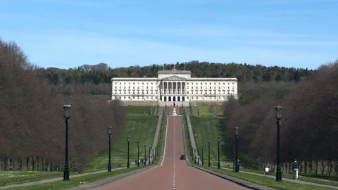 Stormont, Belfast Stock Footage 89582374