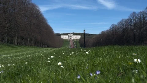 Stormont, Belfast Stock Footage 89589363