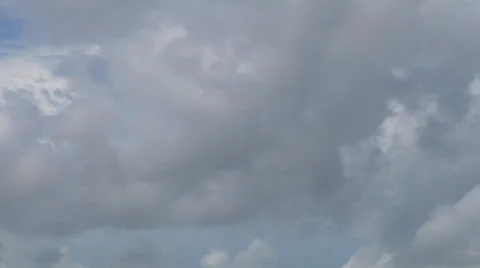 Storms, 2-3 levels of storm clouds build on summer afternoon, time lapse Stock Footage 27950404