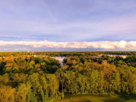 Storms on the Horizon Foto stock