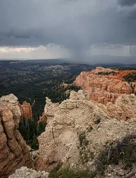 Storms over Bryce Canyon Stock Photos