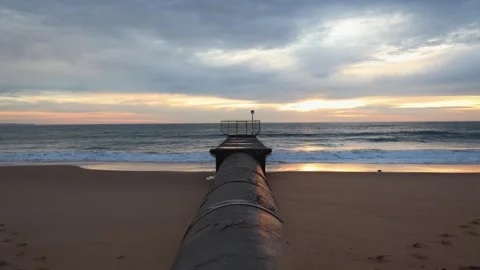 Stormwater Pipe Stock Footage 247386533