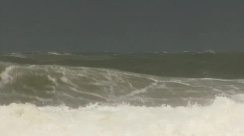 StormWaves108025p Stock Footage 99298
