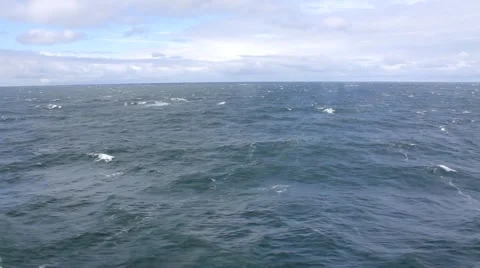 Stormy Baltic sea Stock Footage 53314980