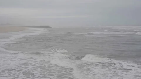 Stormy Beach Video stock 237874069