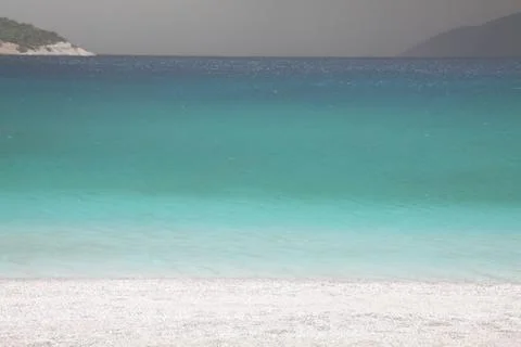 Stormy beach Stock Photos