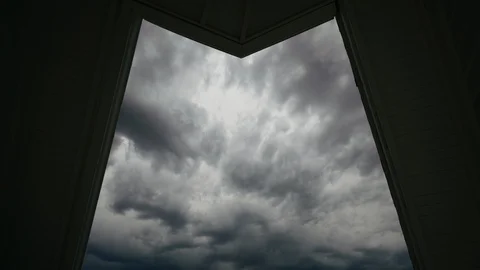 Stormy cloud Timelapse Stock Footage 113766021