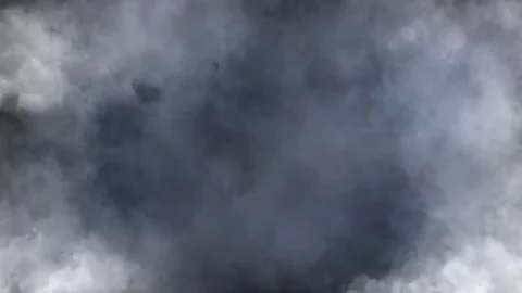 Stormy Clouds Cloudscape with Thunders and Lightnings Animation Backdrop Stock Footage 74685567