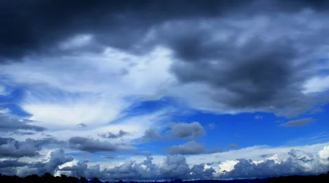 Stormy clouds Video stock 420005