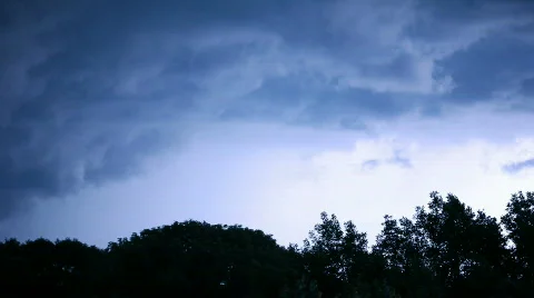 Stormy clouds Stock Footage