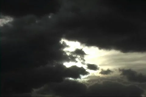 Stormy clouds Video stock 1475768