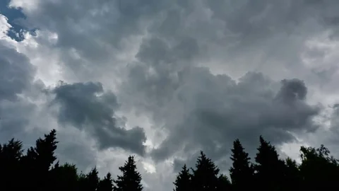 Stormy Clouds Stock Footage 70852623
