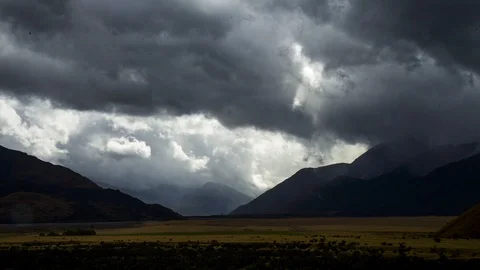 Stormy Clouds Stock Footage 93427890
