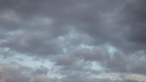 Stormy Clouds Gathering in the Sky 스톡 사진