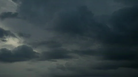 Stormy Clouds HD1080 (timelapse) Stock Footage 810520