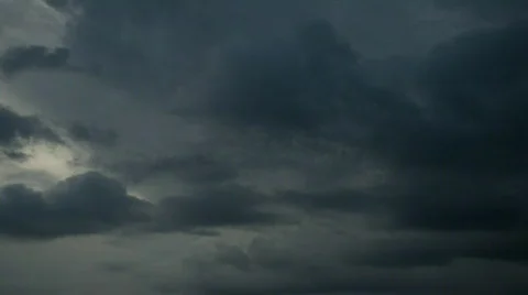 Stormy Clouds HD720 (timelapse) Stock Footage 808500