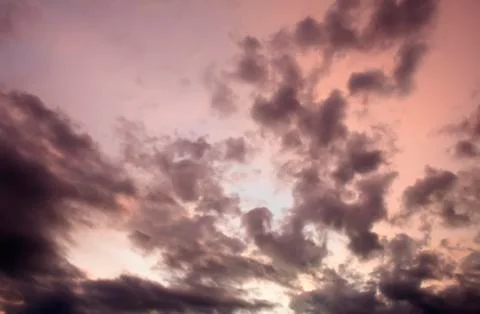 Stormy clouds Stock-Fotos