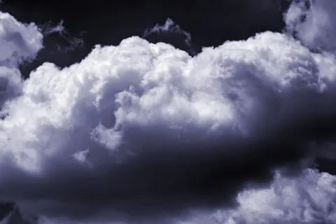 Stormy clouds Stock Photos