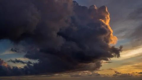 Stormy clouds Stock Photos