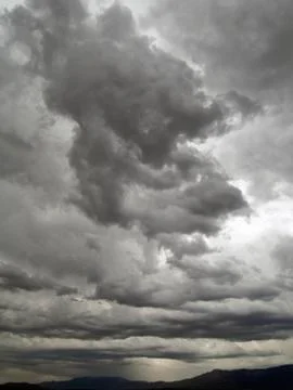 Stormy clouds Stock Photos