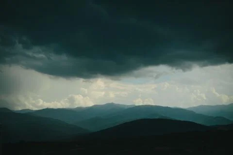 Stormy clouds Stock Photos